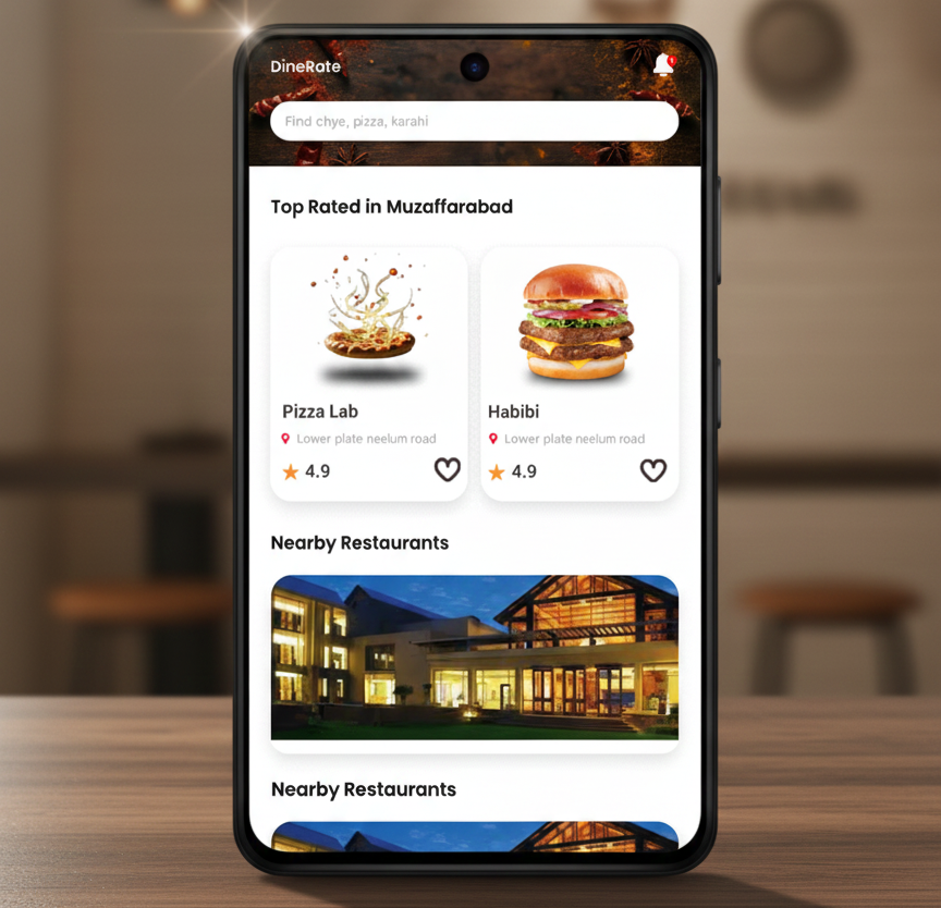 DineRate Mobile App